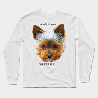 Printing dogs - Yorkshire Terrier Long Sleeve T-Shirt